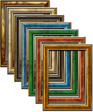 7 Gemstone Web Photo Frames