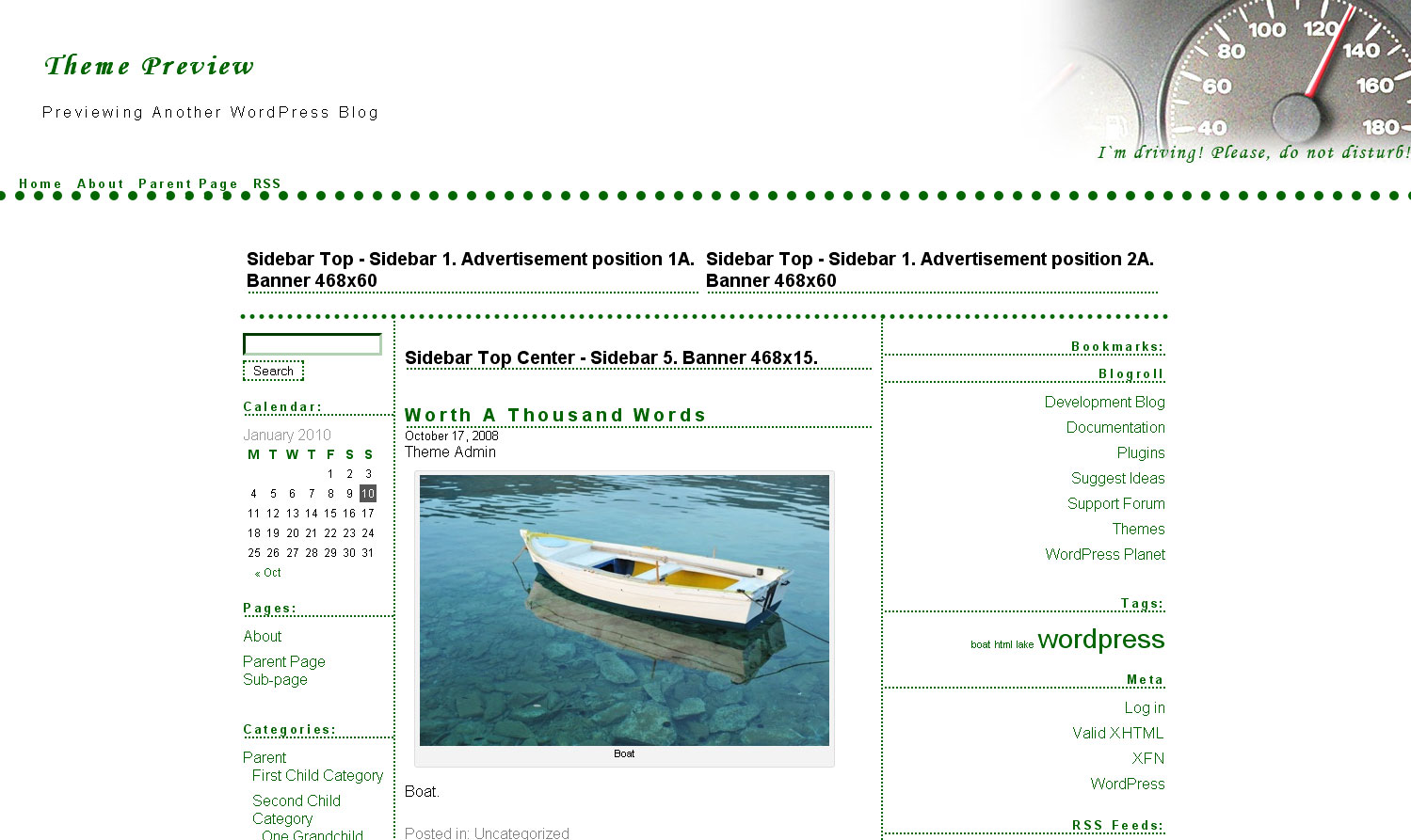 GreenPoint Milanda Free Wordpress Theme
